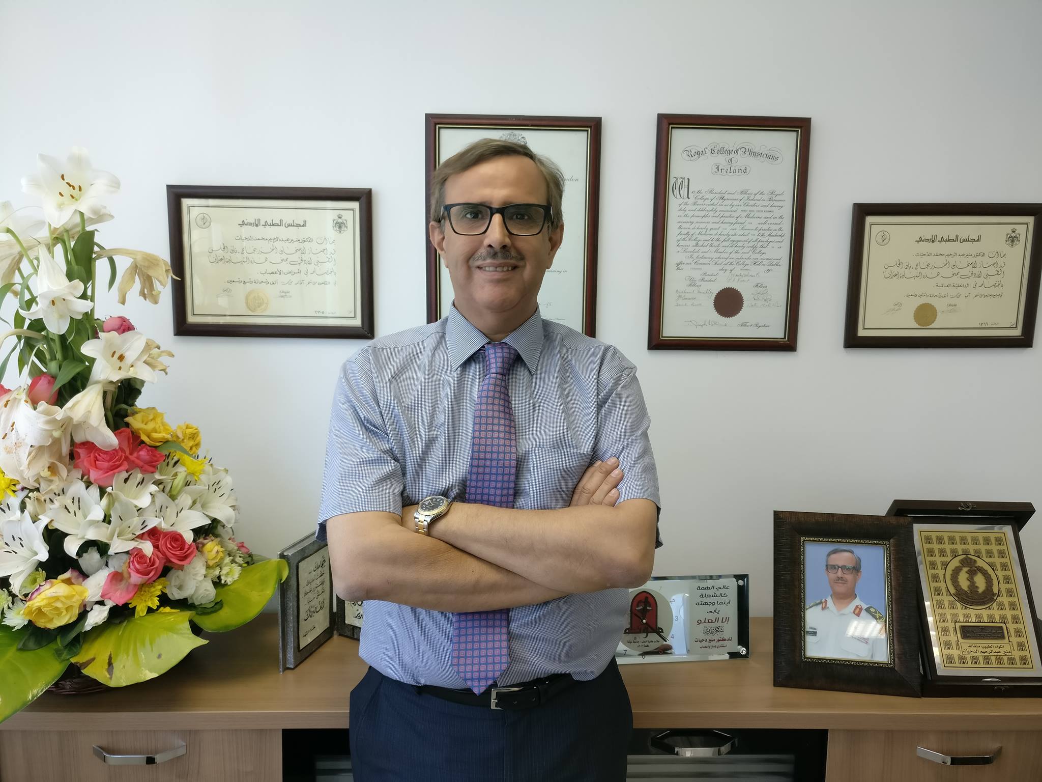 د. منير الدحيات - Dr. Munir Aldahiyat - استشاري الدماغ والأعصاب - Consultant Neurologist