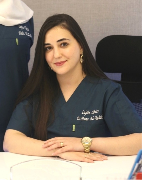 د. دانا احمد القضاة - Dr. Dana Al Qudah - أخصائية طب وجراحة الفم وتجميل الأسنان - Dentistry, Dental surgery and Cosmetic Dentistry Specialist