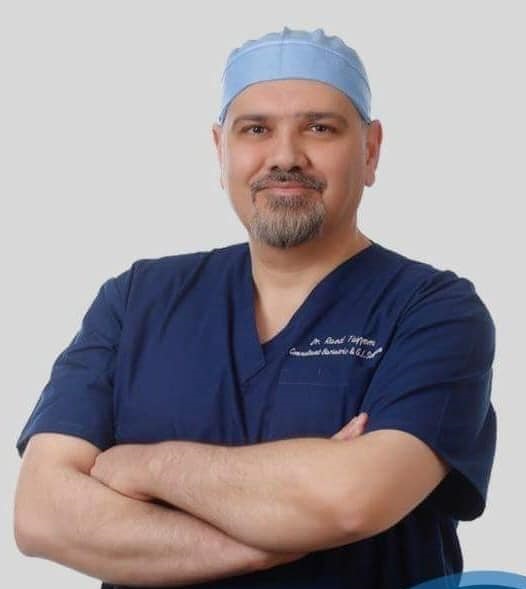 د. رائد تيّم - Dr. Raed Tayyem - استشاري الجراحة العامة وجراحة الجهاز الهضمي وجراحة السمنة وجراحة المنظار - Consultant in General, Bariatric, upper GI and Laparoscopic surgeon